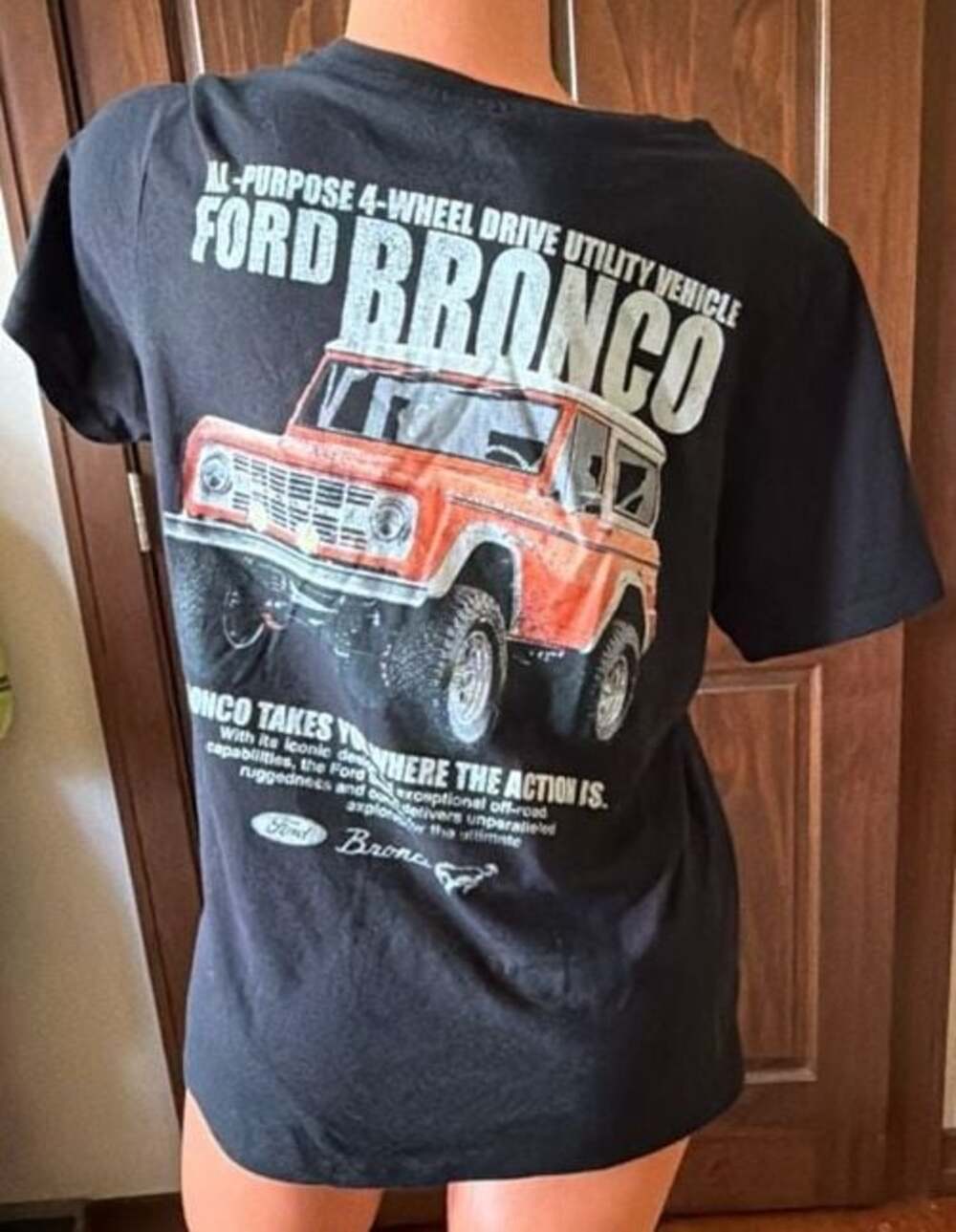 Hybrid Apparel Ford Bronco Classic Graphic T-Shirt